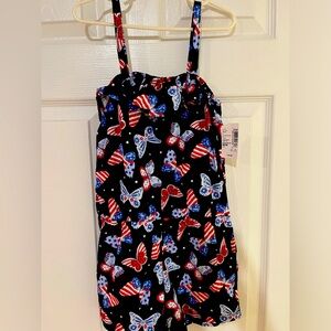 Red White and Blue Jumper